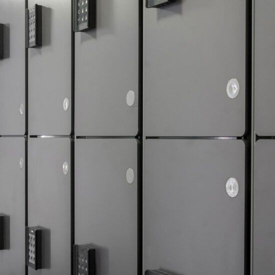 Photo of lockers